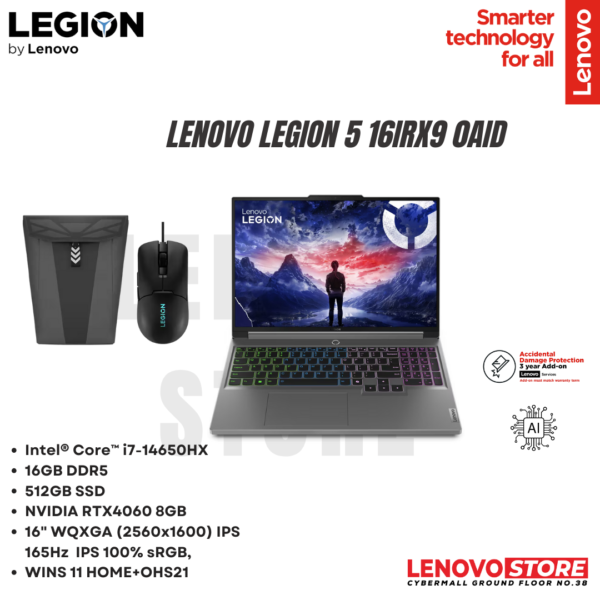 Lenovo Legion 5 16IRX9 0AID