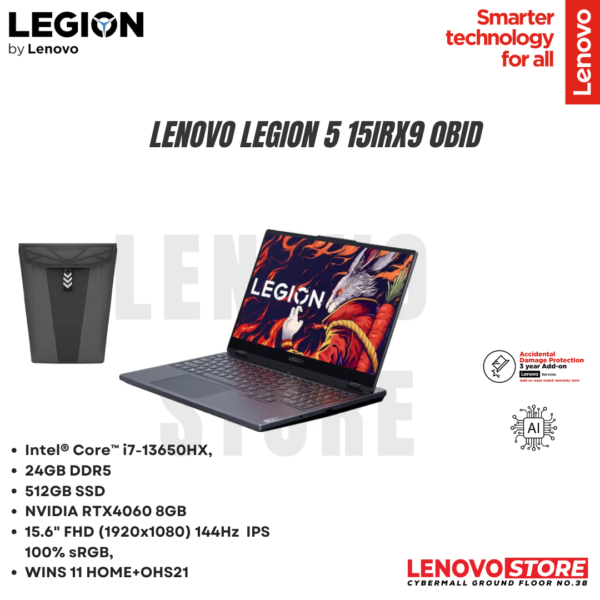 Lenovo Legion 5 15IRX9 0BID