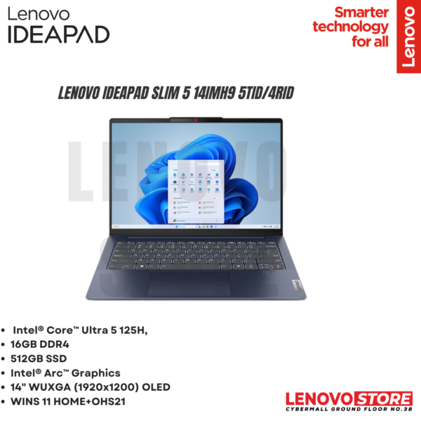 LENOVO IdeaPad Slim 5 14IMH9 5TID Abyss Blue/4RID Cloud Grey