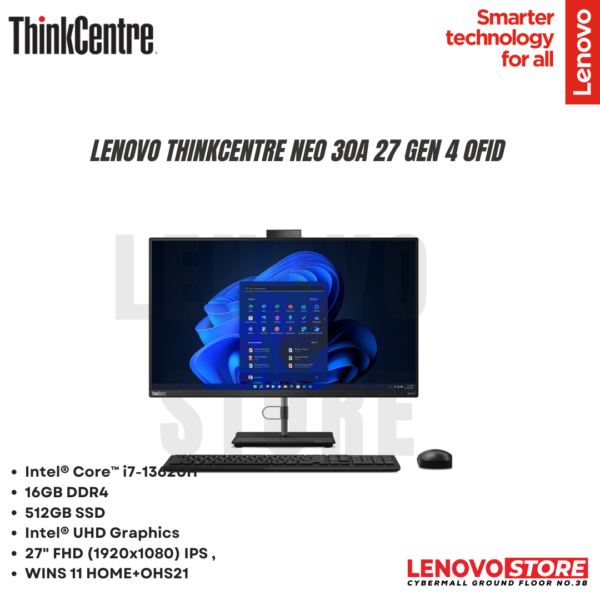 LENOVO ThinkCentre neo 30a 27 Gen 4 0FID