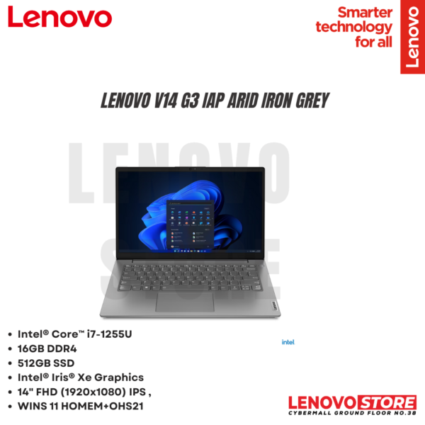 Lenovo V14 G3 IAP ARID IRON GREY