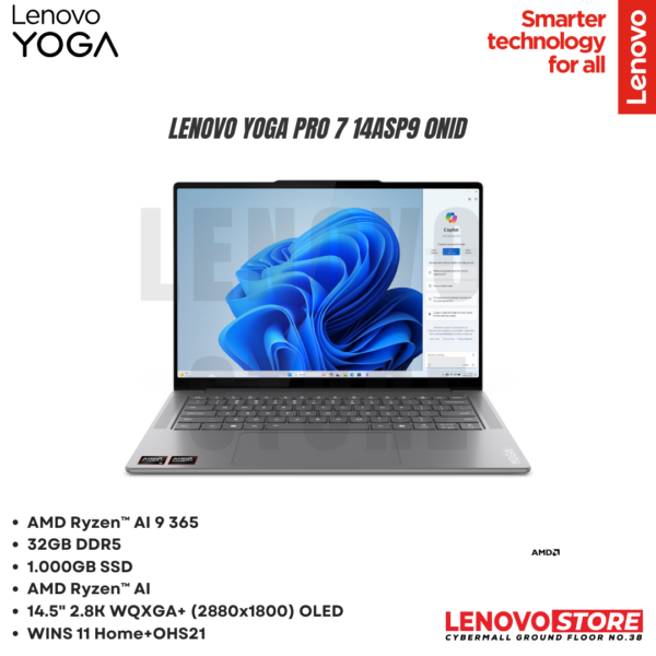 LENOVO Yoga Pro 7 14ASP9 0NID Luna Grey