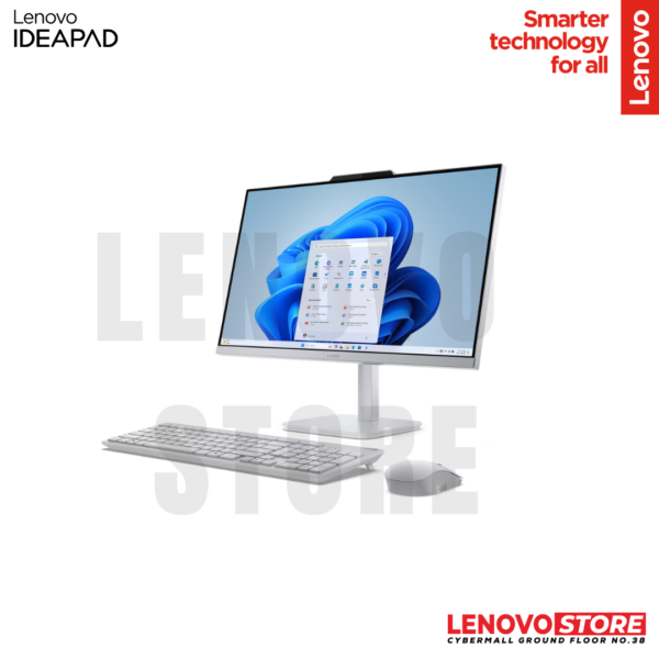 Lenovo AIO A100 0FID Cloud Grey - Gambar 3