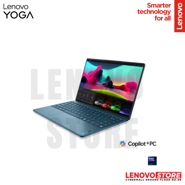 LENOVO Yoga Slim 9 14ILL10 1BID Tidal Teal - Gambar 2