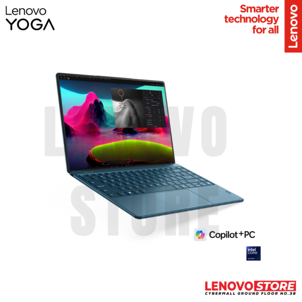 LENOVO Yoga Slim 9 14ILL10 1BID Tidal Teal - Gambar 3