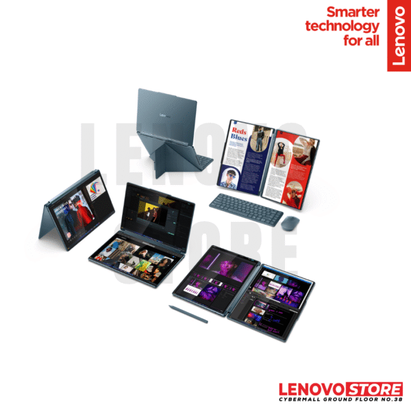 Lenovo Yoga Book 9 14IAH10 25ID Tidal Teal - Gambar 5