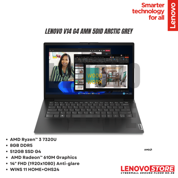 Lenovo V14 G4 AMN 5DID Arctic Grey
