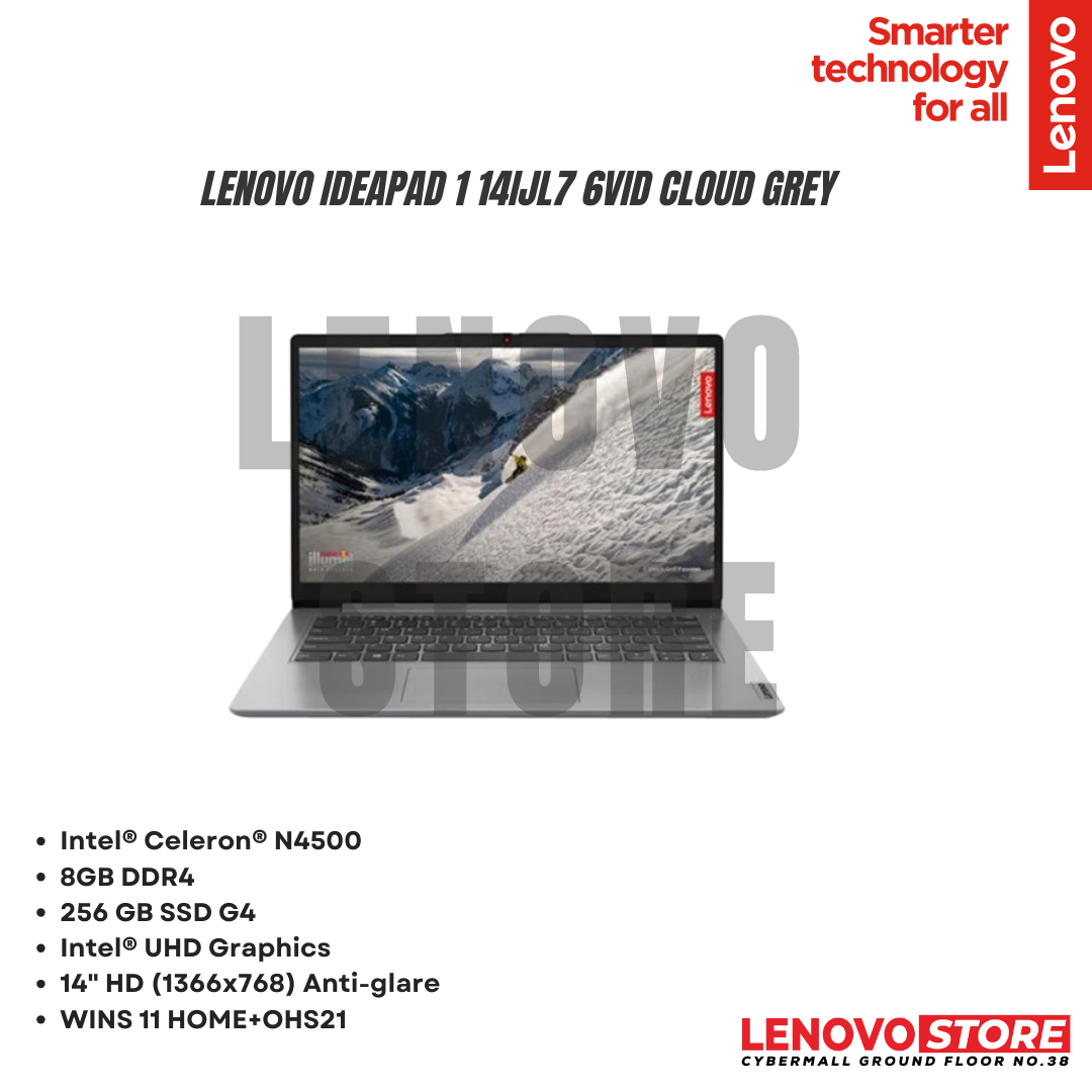 Lenovo IdeaPad 1 14IJL7 6VID Cloud Grey