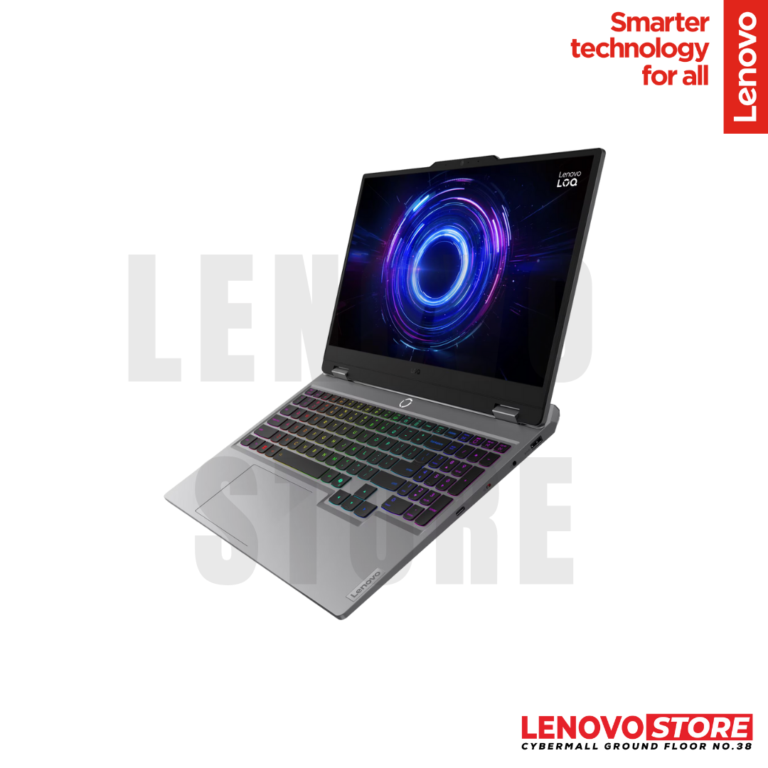 Lenovo LOQ 15IRX9 ASID Luna Grey - Gambar 2