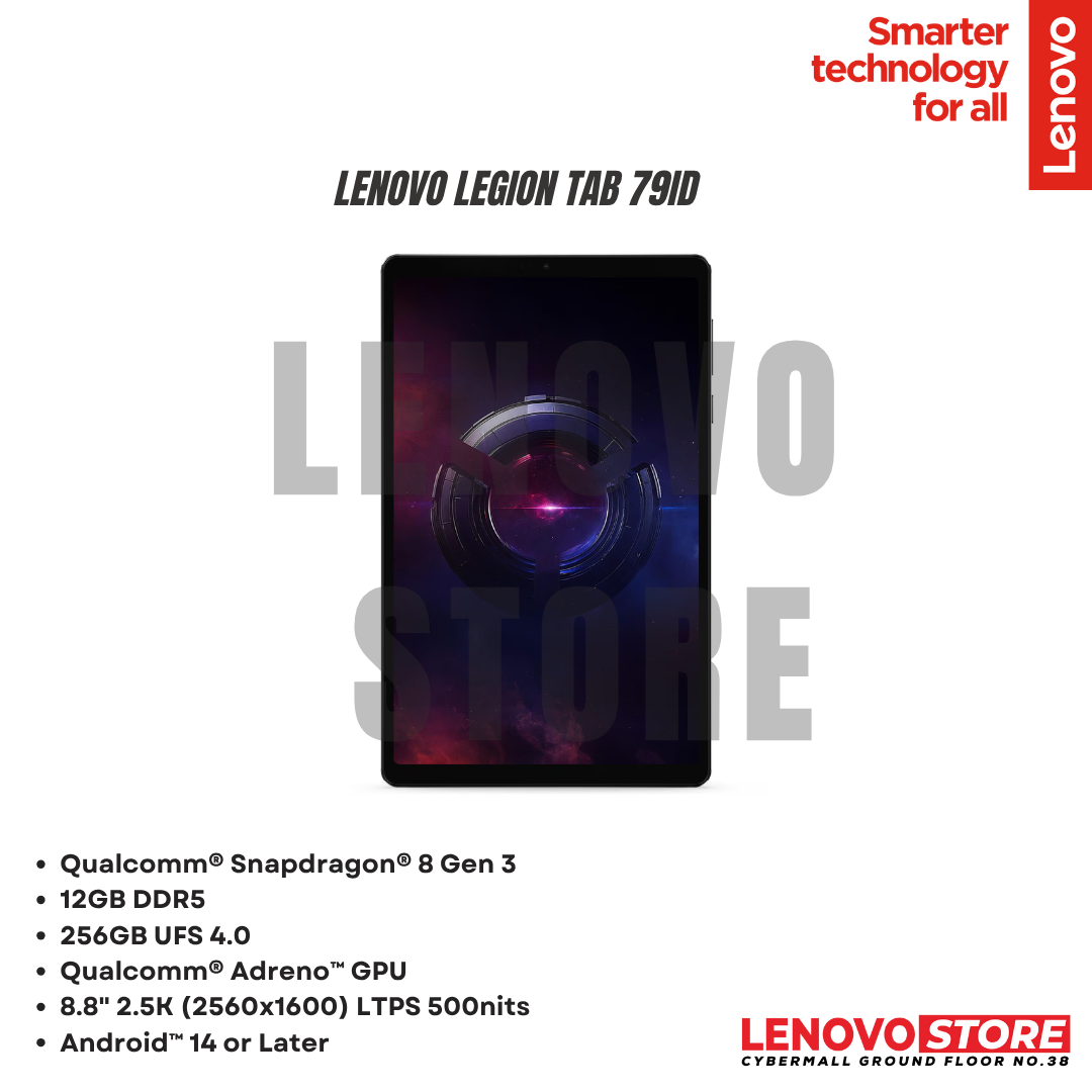 Lenovo Legion Tab 79ID Eclipse Black