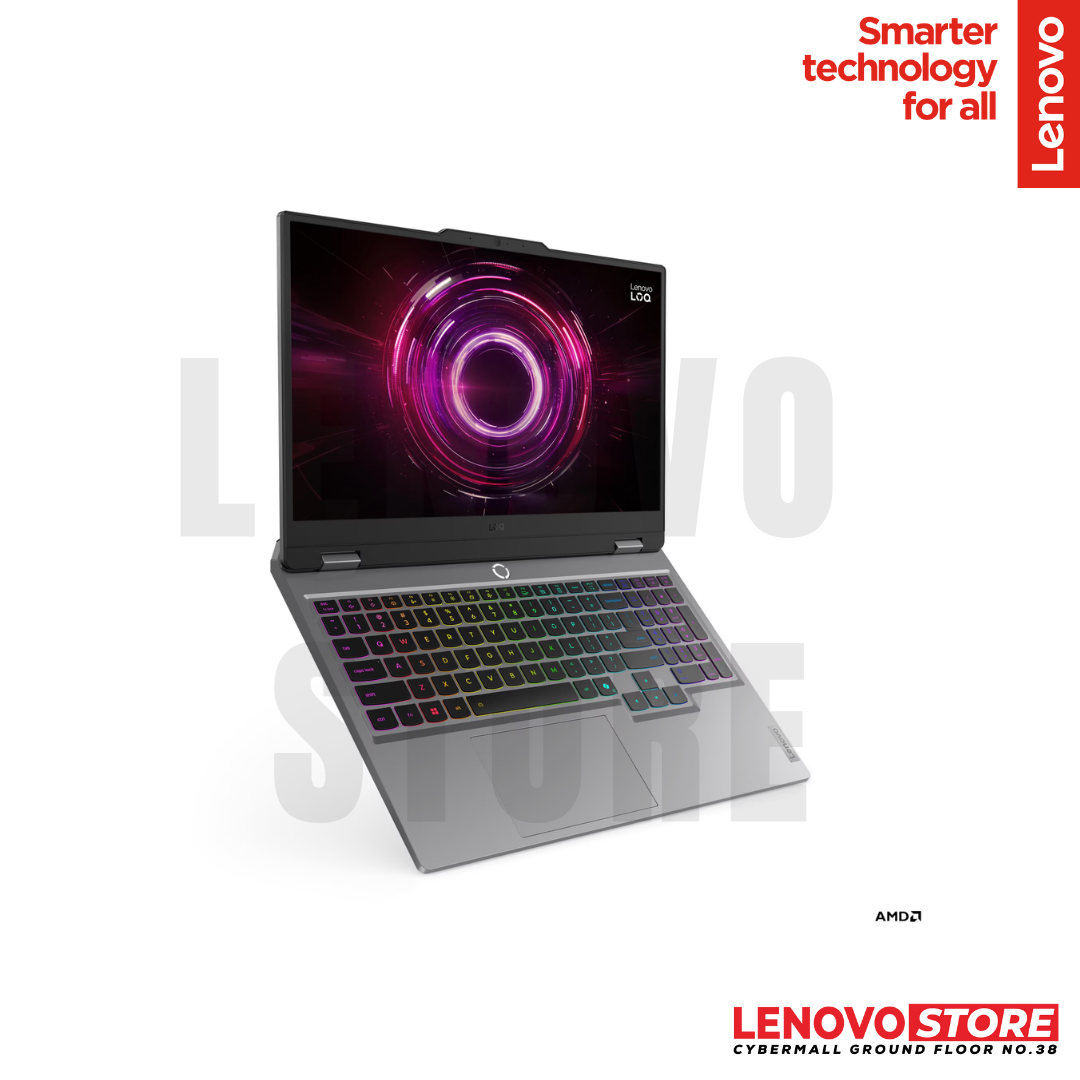 Lenovo LOQ 15AHP10 74ID Luna Grey - Gambar 2