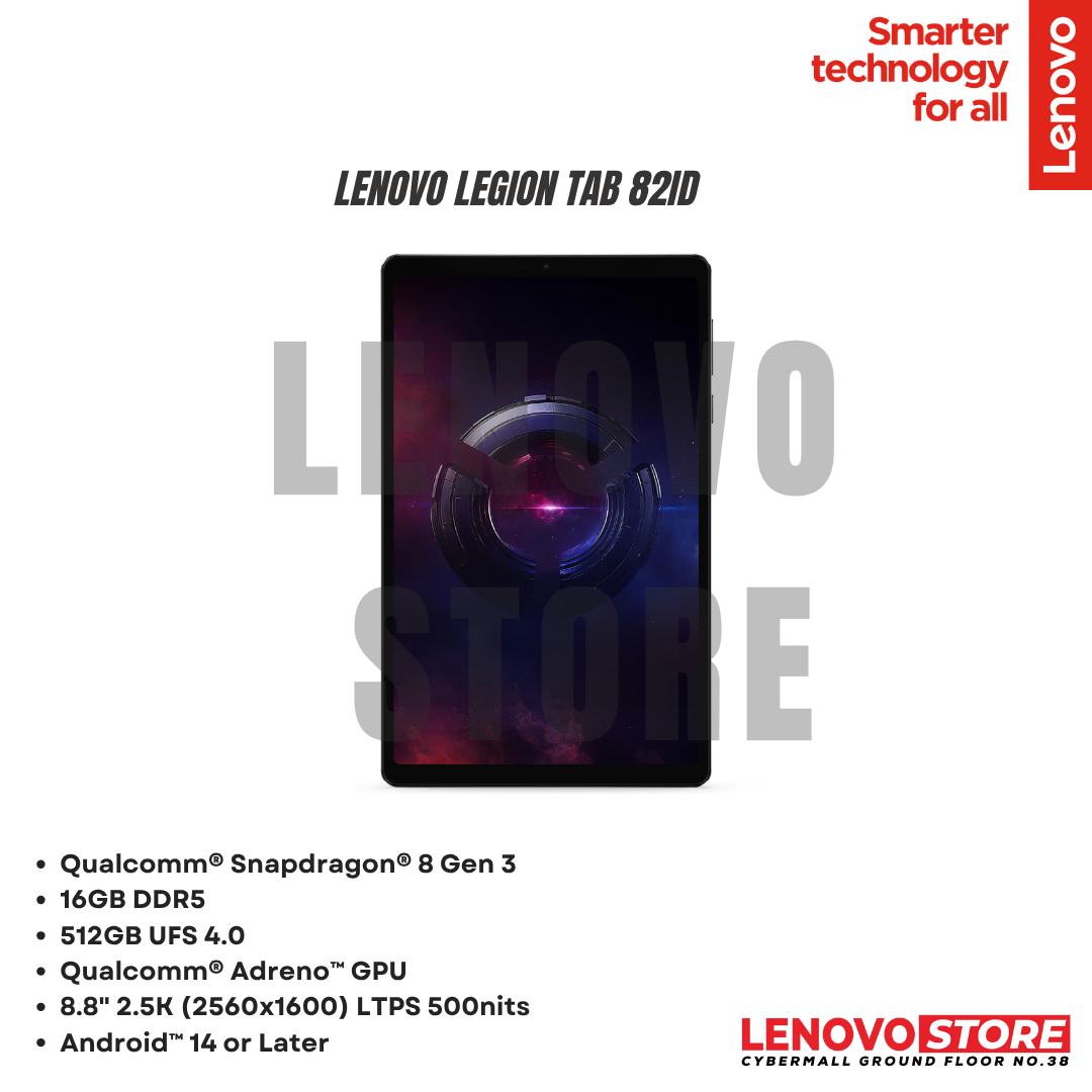 Lenovo Legion Tab 82ID Eclipse Black
